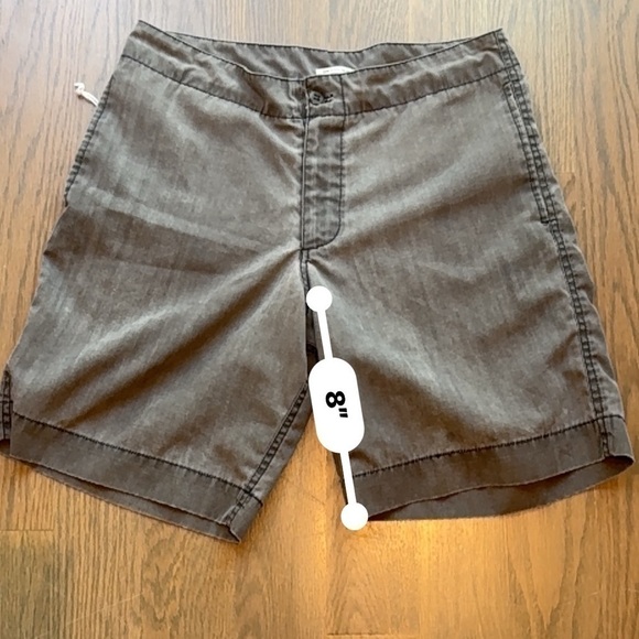 Faherty Mens Shorts Beige Khaki All Day Drawstring size 30 academia preppy E - Picture 6 of 7